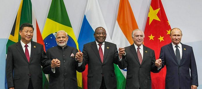 Leaders of BRICS at the 10th summit | PTI