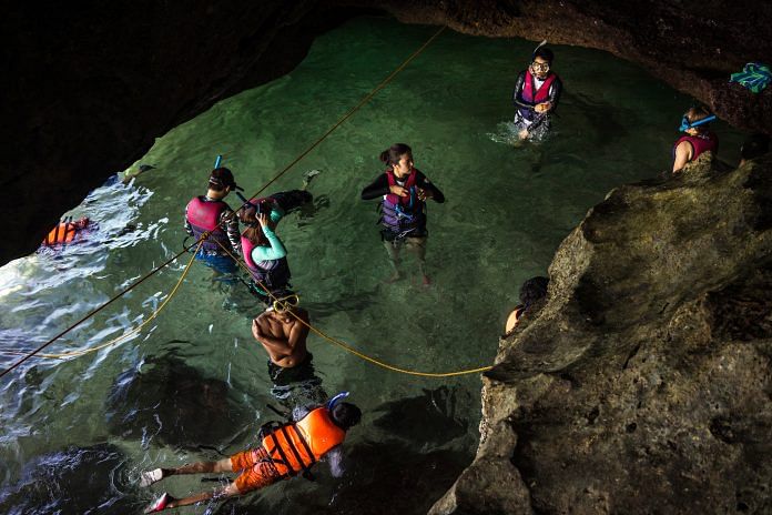 A similar exploration had led the Thai team to be stranded after heavy rains flooded the cave sysrtem (representational image) ~ Sanjit Das/Bloomberg