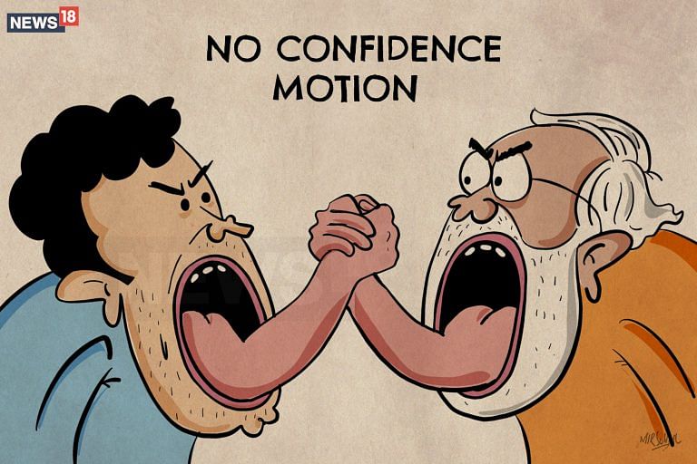 When a hug stole the thunder of a no-confidence motion