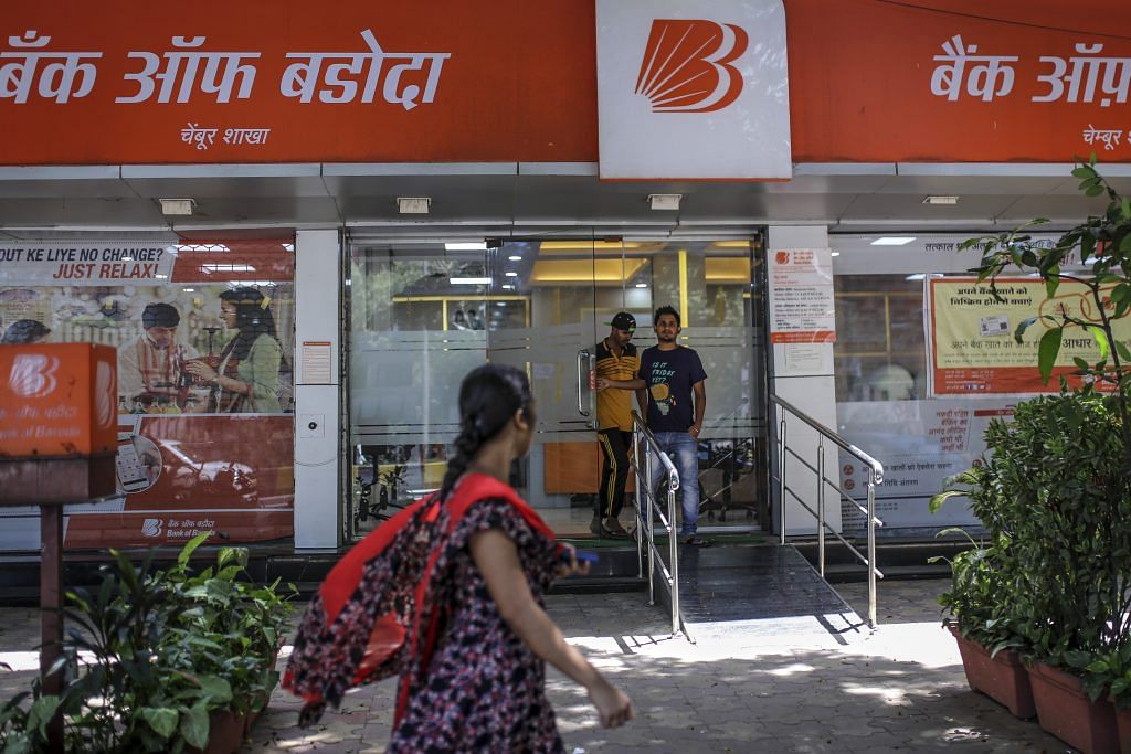 Representational image of a Bank of Baroda branch | Dhiraj Singh/Bloomberg