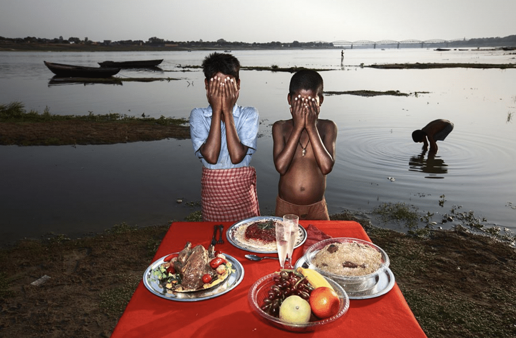 A still from “Dreaming Food”, a conceptual project about hunger issue in India | worldpressphoto/ Instagram
