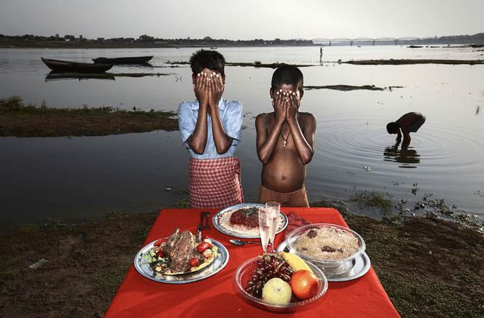A still from “Dreaming Food”, a conceptual project about hunger issue in India | worldpressphoto/ Instagram
