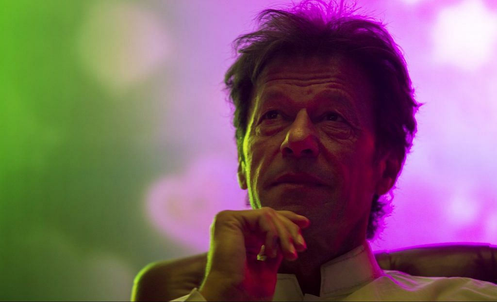 Imran Khan, chairman of the Pakistan Tehrik e Insaf party in Lahore | Daniel Berehulak/Getty Images