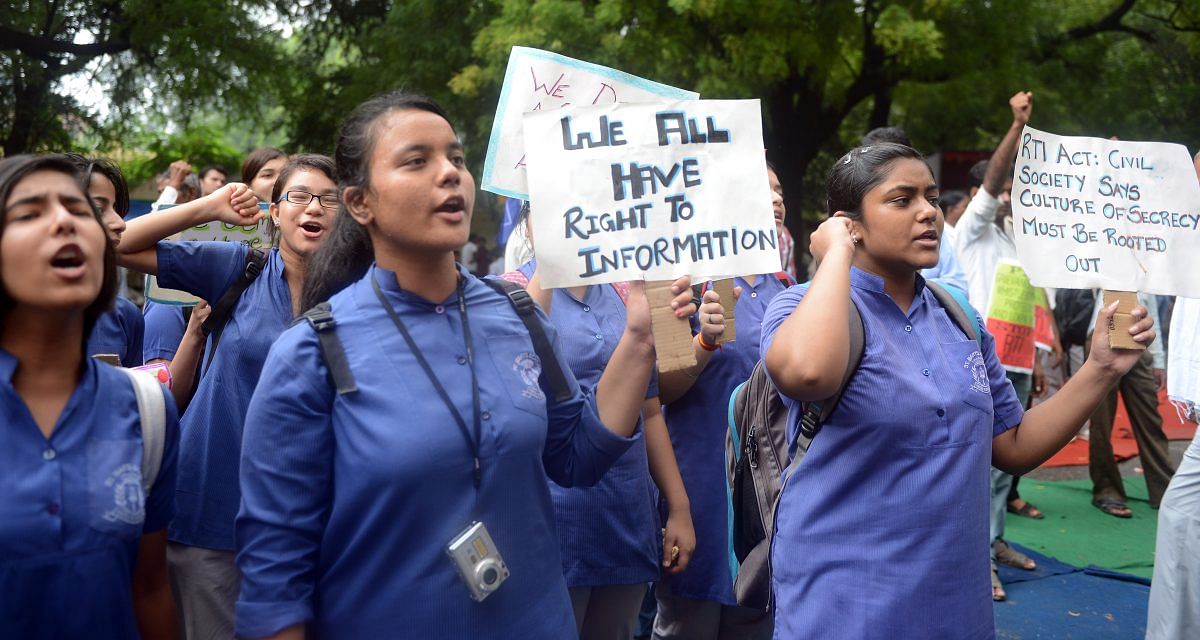 Modi Govt Looks Set To Amend Rti Act Despite Opposition Protests Modi Govt Looks Set To Amend Rti Act Despite Opposition Protests