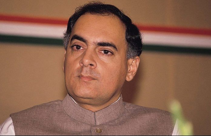 File photo of Rajiv Gandhi | Sharad Saxena/The India Today Group/Getty Images