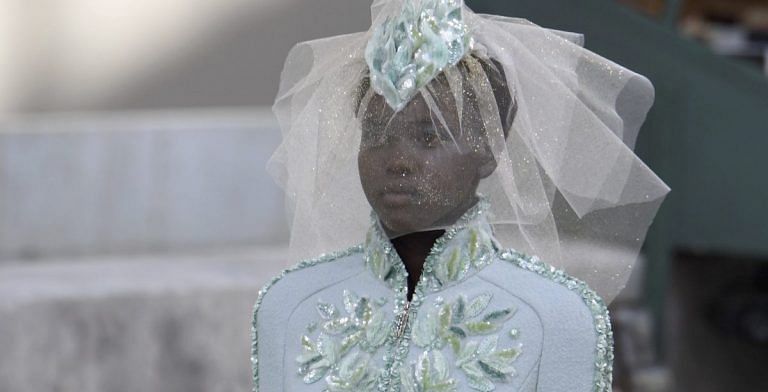 A black model closed Chanel’s autumn fashion show, but don’t celebrate yet