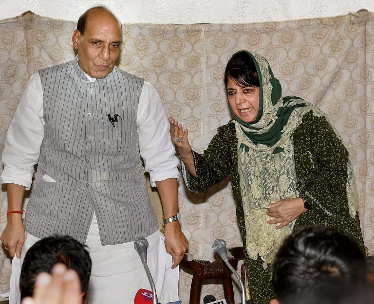 Mehbooba Mufti warns of consequences if Modi govt tries to split PDP
