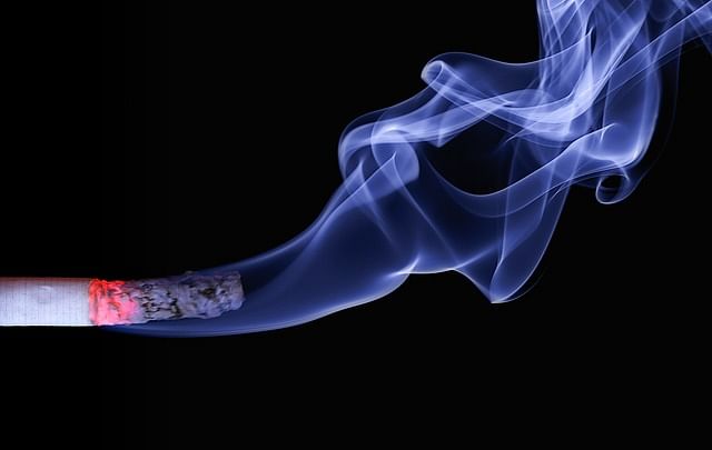 Representational image of the burning embers of a cigarette
