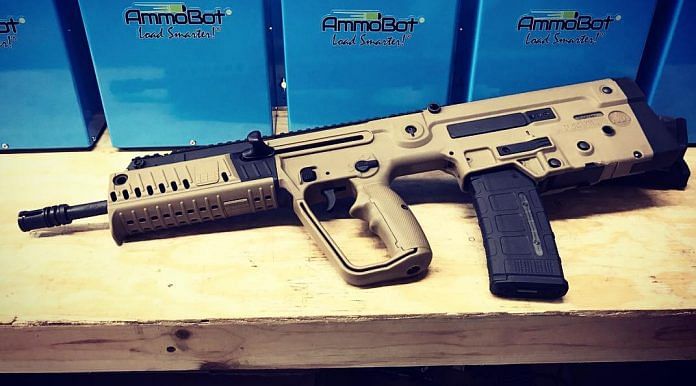 Tavor X95 bullpup is a rifle that has its magazine located behind the pistol grip