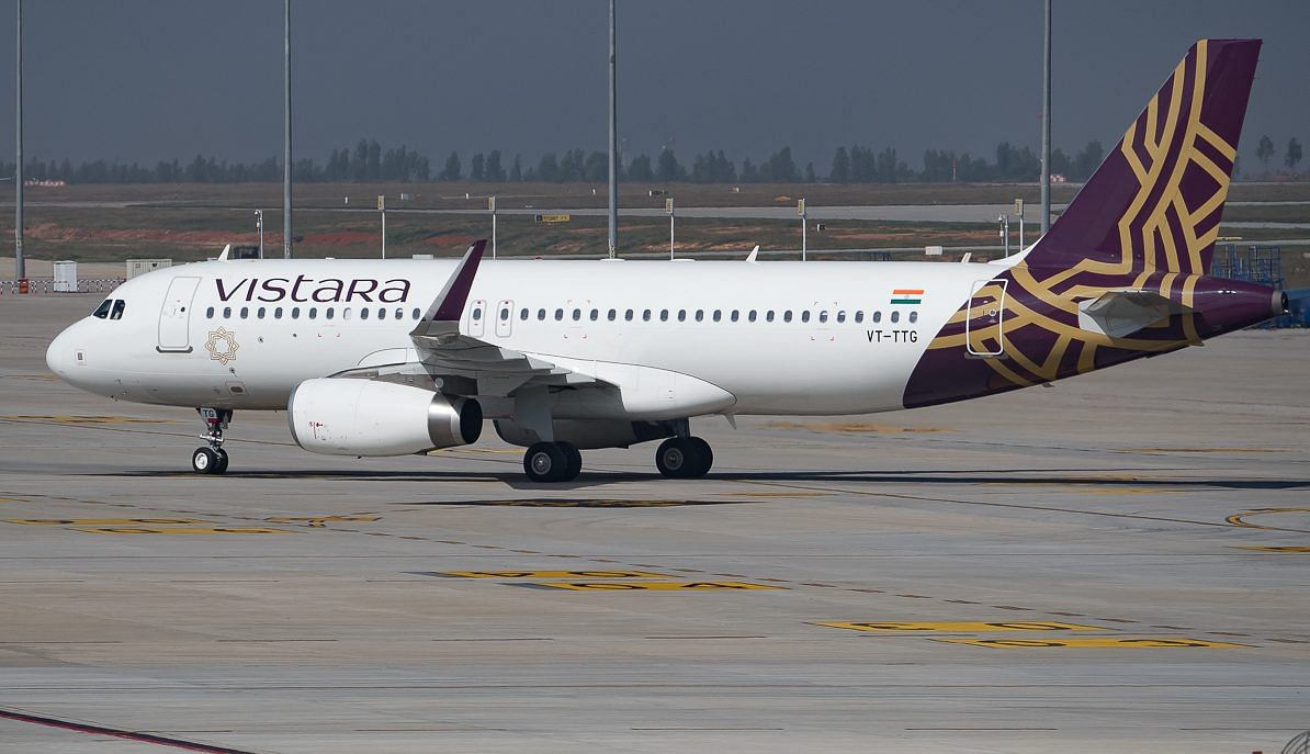 Vistara Airlines Two Letter Code