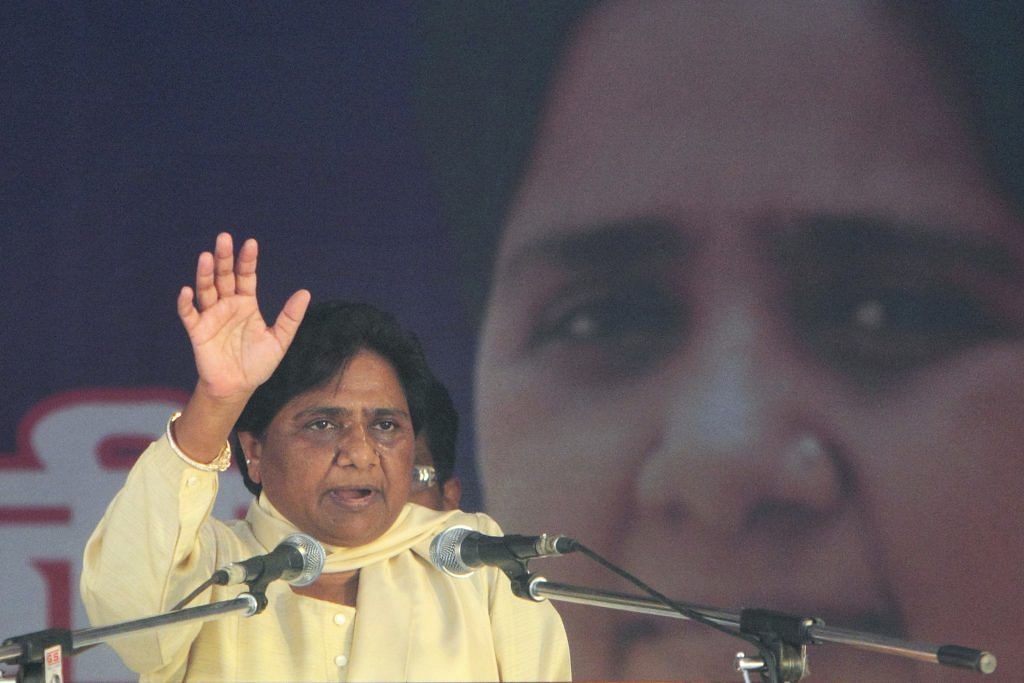 Image of Mayawati | Pankaj Nangia/Bloomberg
