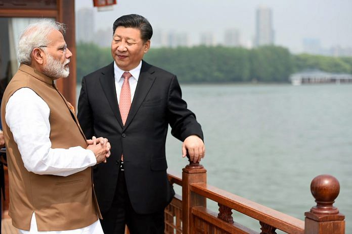 Modi and Jinping