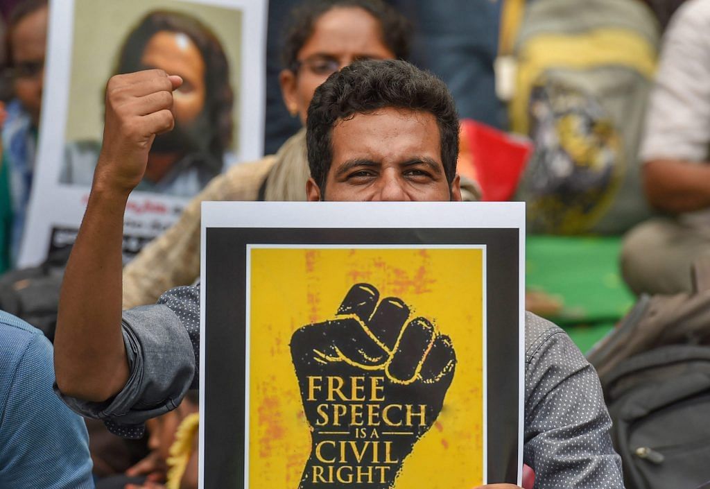 Activists campaign against state repression of rights | Representational photo | PTI