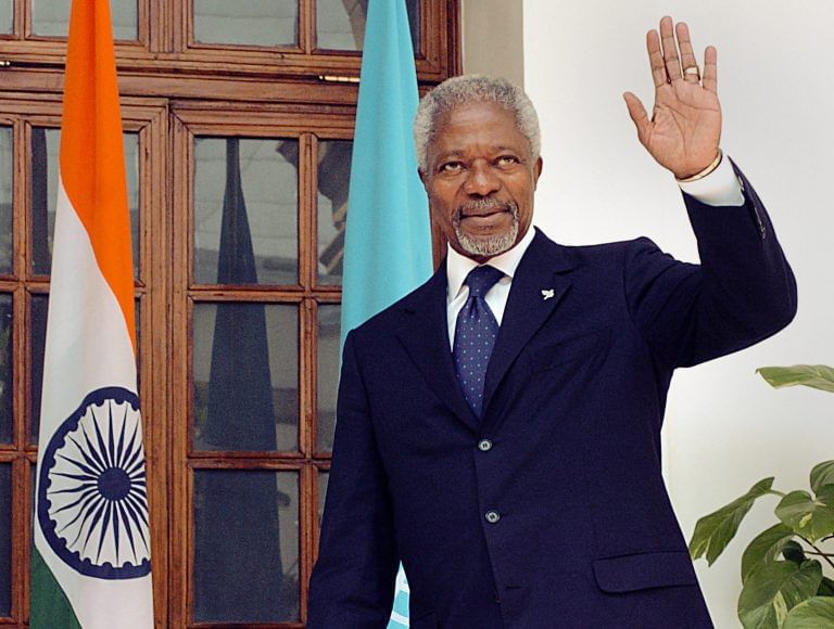 Former UN chief Kofi Annan, who had both a testy and cordial relationship with India, dies