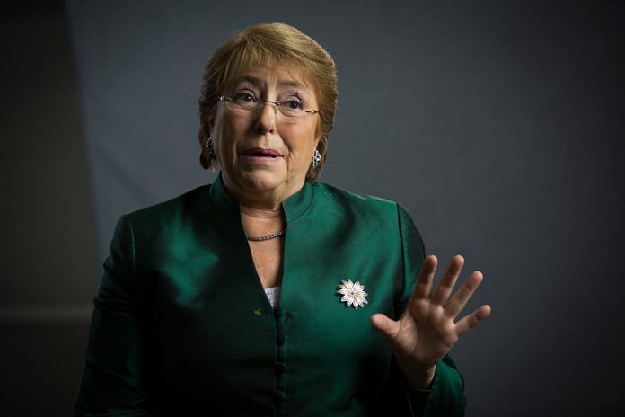 File image of Michelle Bachelet | Flickr