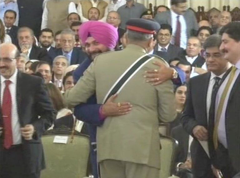 Sidhu’s hug crossed a red line, but Modi’s letter to Imran Khan makes him a statesman