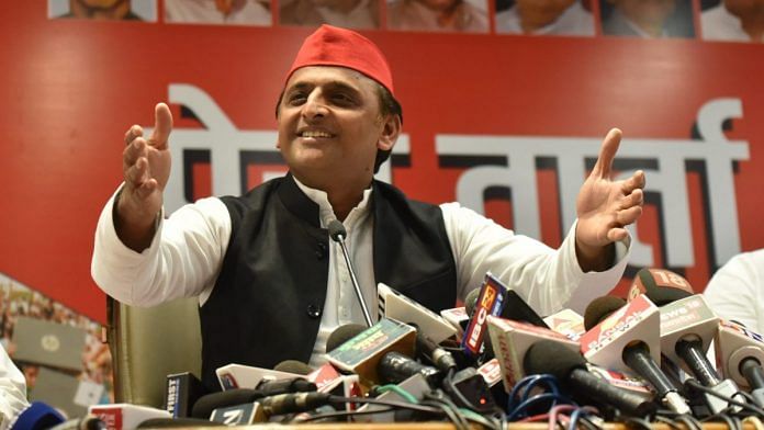 File image of Samajwadi party president, Akhilesh Yadav | Getty Images