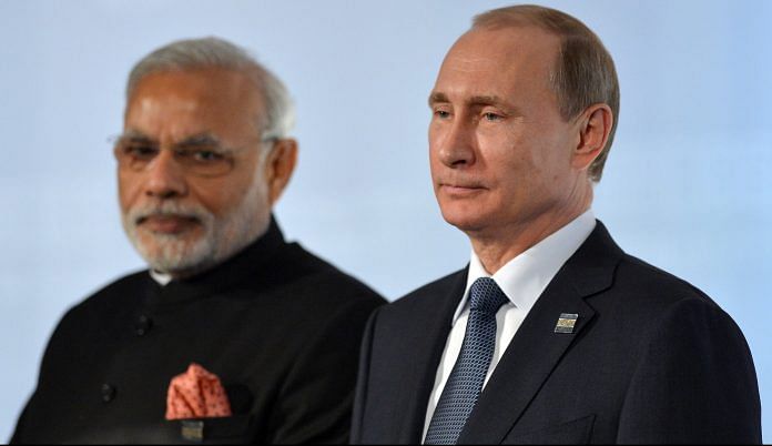 Prime Minister Narendra Modi and Russian President Vladimir Putin | Getty Images