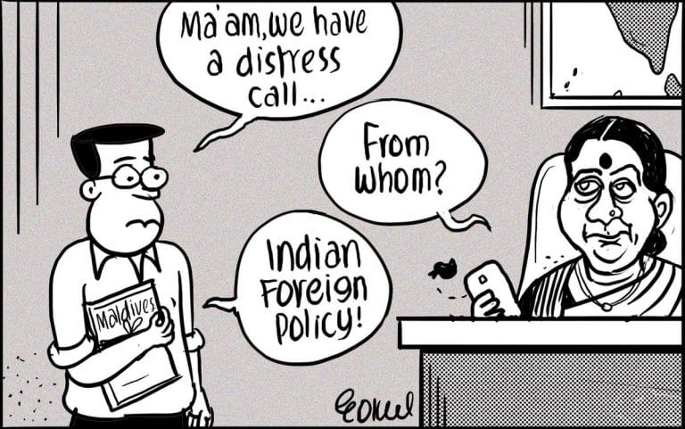 A Twitter minister, and censored cartoons in India