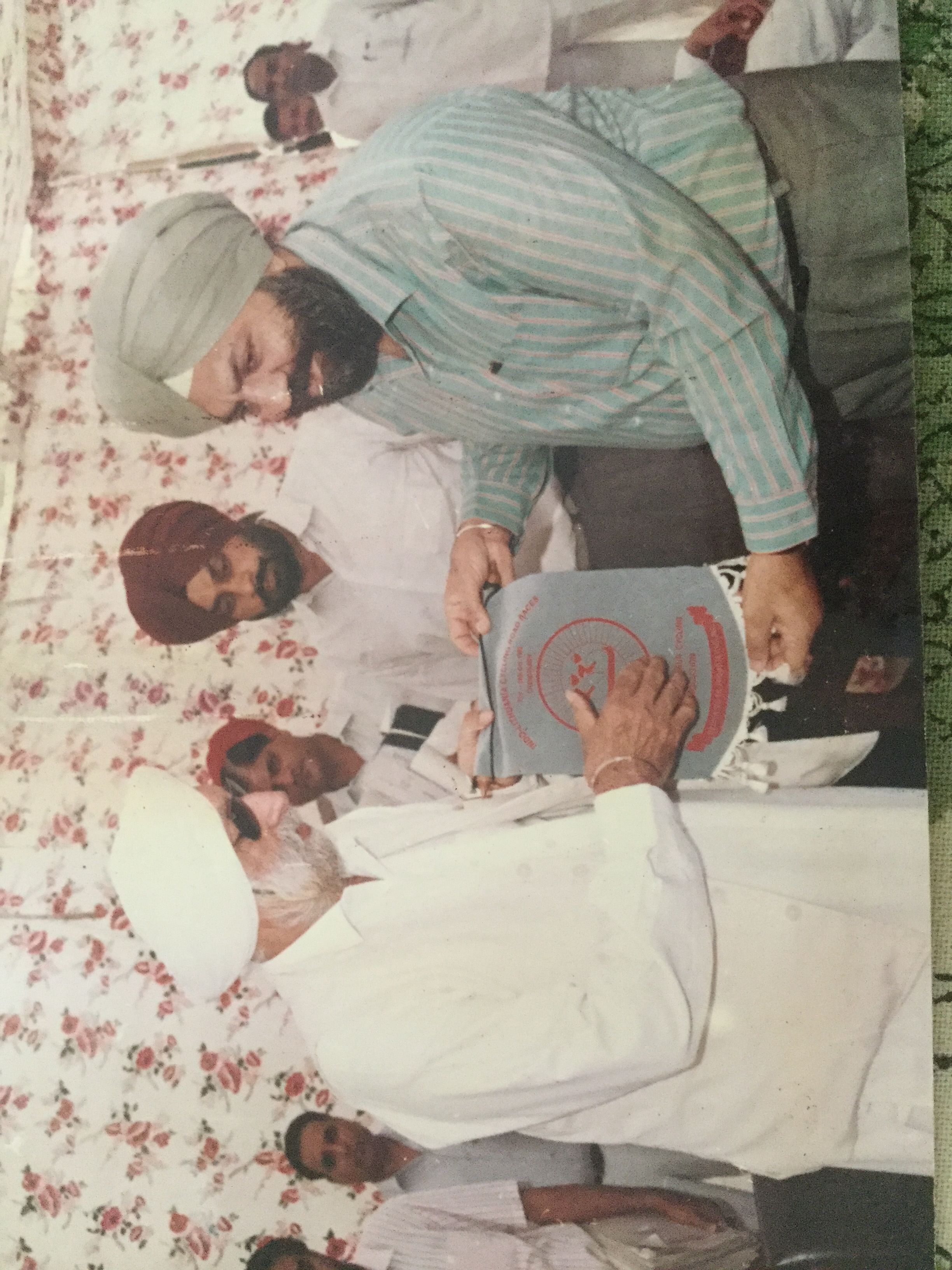 Former Punjab CM Beant Singh (L) with his then principal secretary J. S. Maini (R) | By special arrangement 