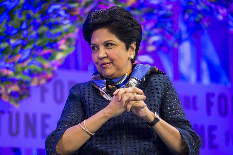 Indra Nooyi: When a woman CEO steps down, there’s often a man waiting to fill her shoes