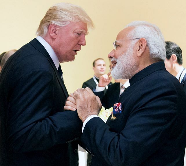 US President Donald Trump and Prime Minister Narendra Modi | Wikimedia Commons