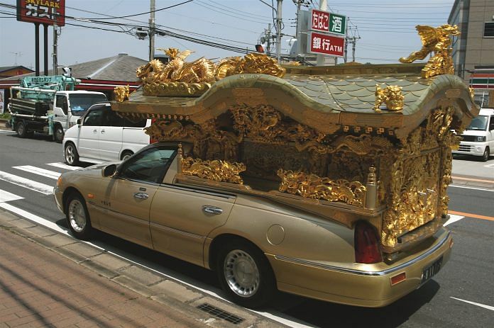 Funeral hearse