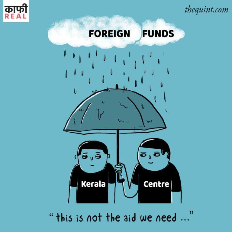 Kerala relief fund crisis, and Rahul Gandhi’s Germany speech