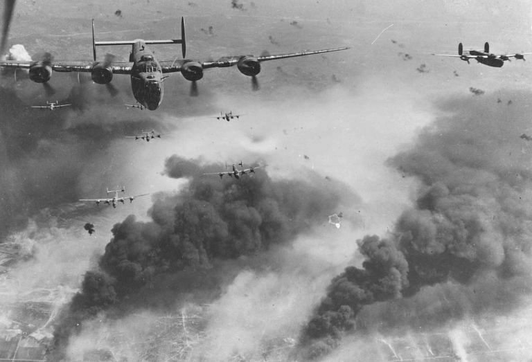 World War II bombing of London and Berlin left a mark on Earth’s atmosphere