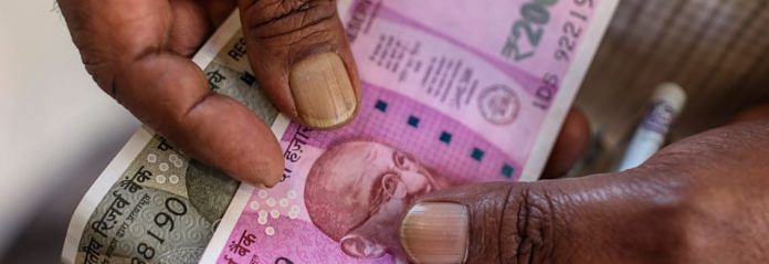 Representational image of Indian currency | Bloomberg