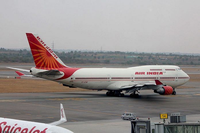 Air India flight | commons