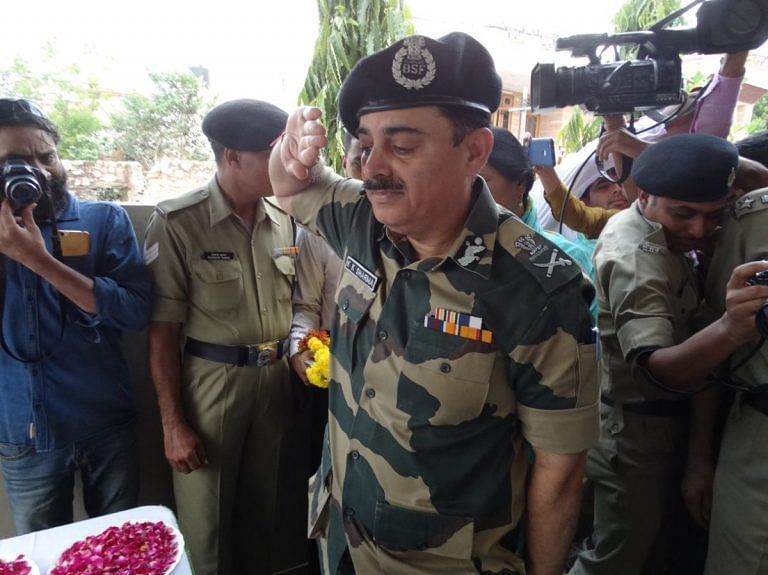 Busy with book launch on soldiers’ well-being, BSF DG won’t comment on jawan’s mutilation