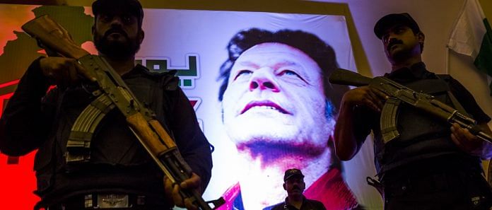 Poster of Prime Minister Imran Khan in Lahore, Pakistan | Daniel Berehulak/Getty Images