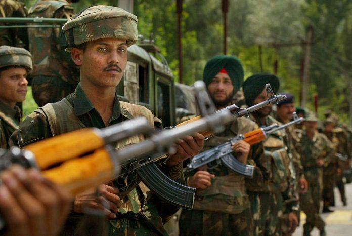 Representational image of Indian soldiers | Paula Bronstein/Getty Images