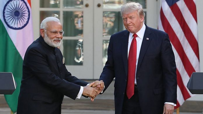 US President Donald Trump and Prime Minister Narendra Modi | Mark Wilson/Getty Images