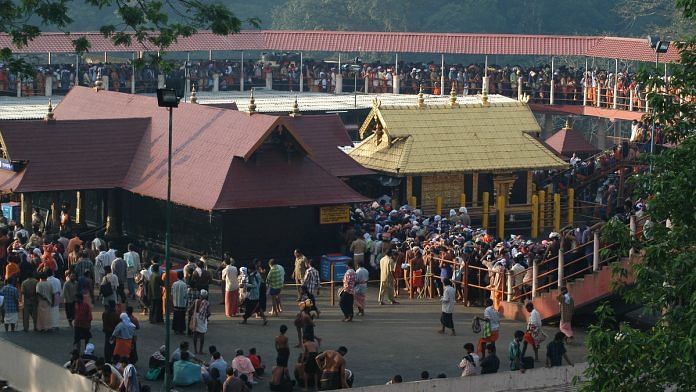Sabarimala temple in Kerala | Shankar/The India Today Group/Getty Images
