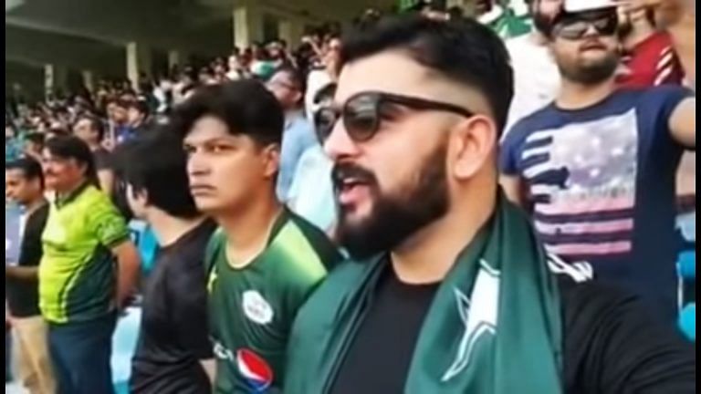 Pakistani cricket fan sings Indian national anthem in Dubai, video goes viral