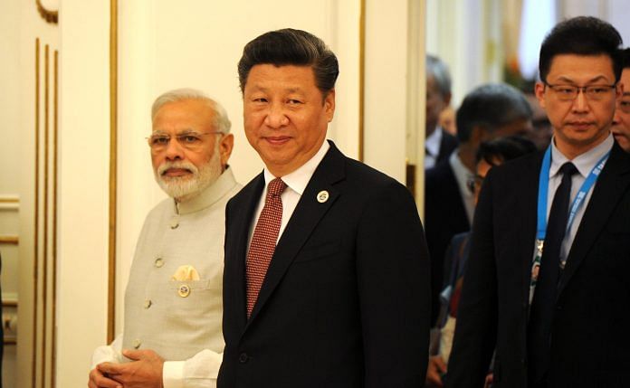 File image of PM Narendra Modi and Chinese President Xi Jinping | Wikimedia Commons