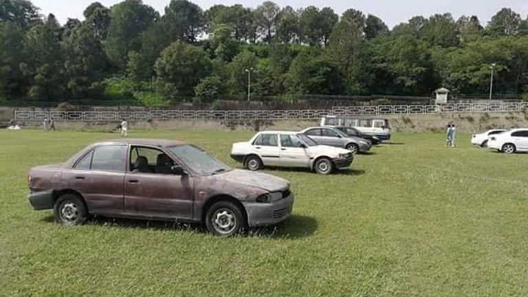 Imran auctions 61 cars in PM house austerity drive, but flies in a chopper