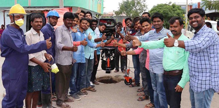 These technologies can end manual scavenging and save lives of sewage workers