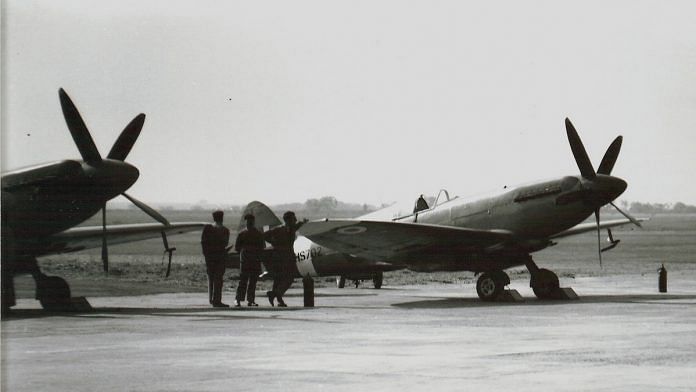 IAF Spitfires at Ambala before the flew into Srinagar | Polly Singh