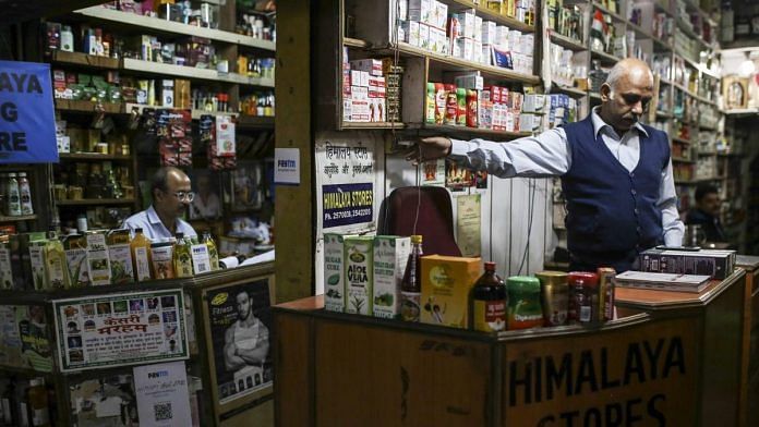 A medicine shop | Dhiraj Singh/Bloomberg