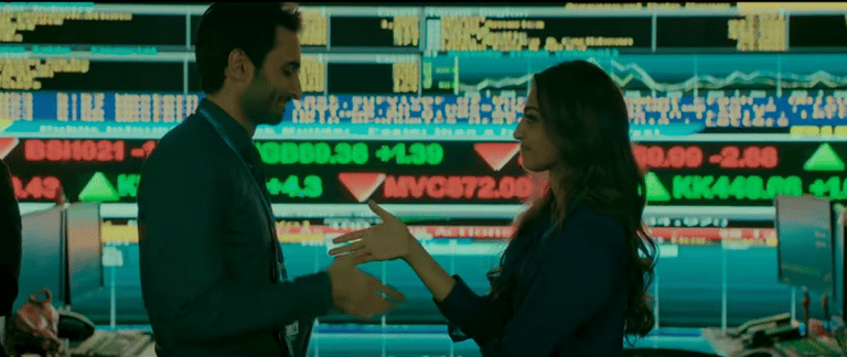 Baazaar is a stock exchange thriller that fails to take the bull by the horns