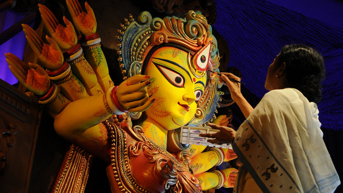 Lord Ram Vs Goddess Durga Faceoff Ahead Of Bengal Polls