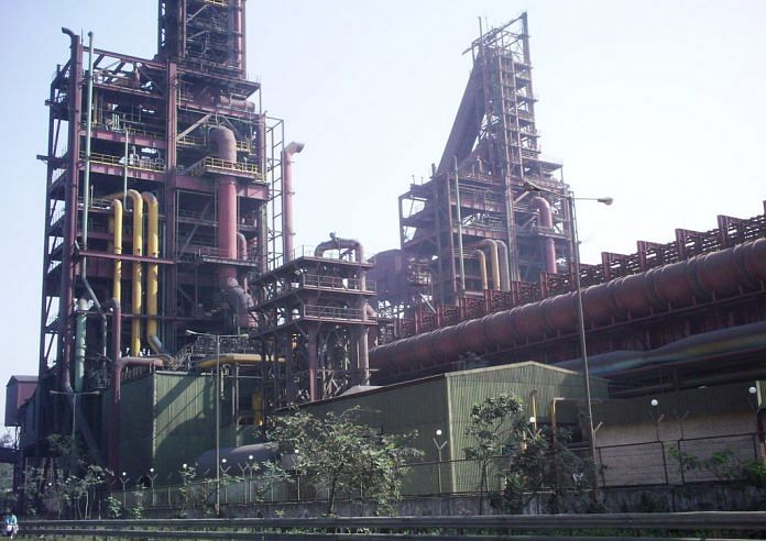 An Essar Steel factory in Surat, Gujarat
