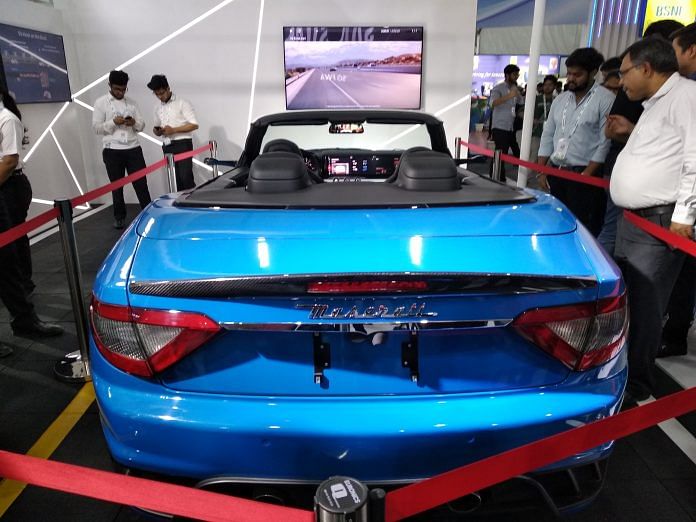 5G connected car showcased at India Mobile Congress 2018 | By special arrangement