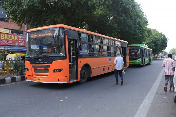 File image of a DTC bus