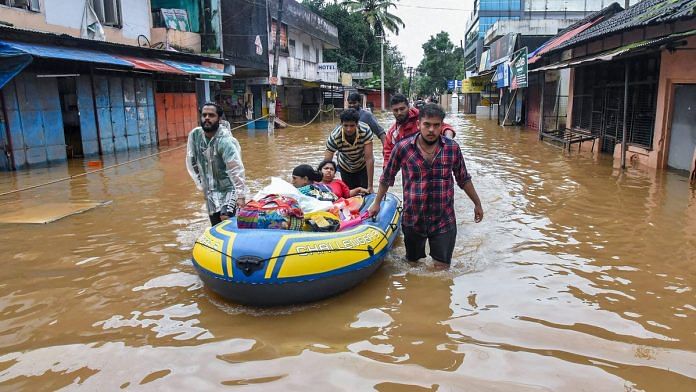 People being rescued from flood-affected regions in Kochi | PTI