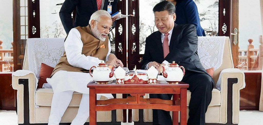 Prime Minister Narendra Modi with Chinese President Xi Jinping | PTI