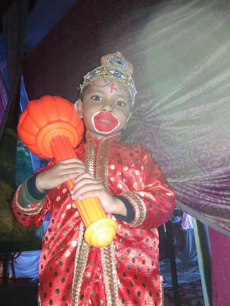 A young member of the Hanuman army | Chitleen K Sethi/ThePrint